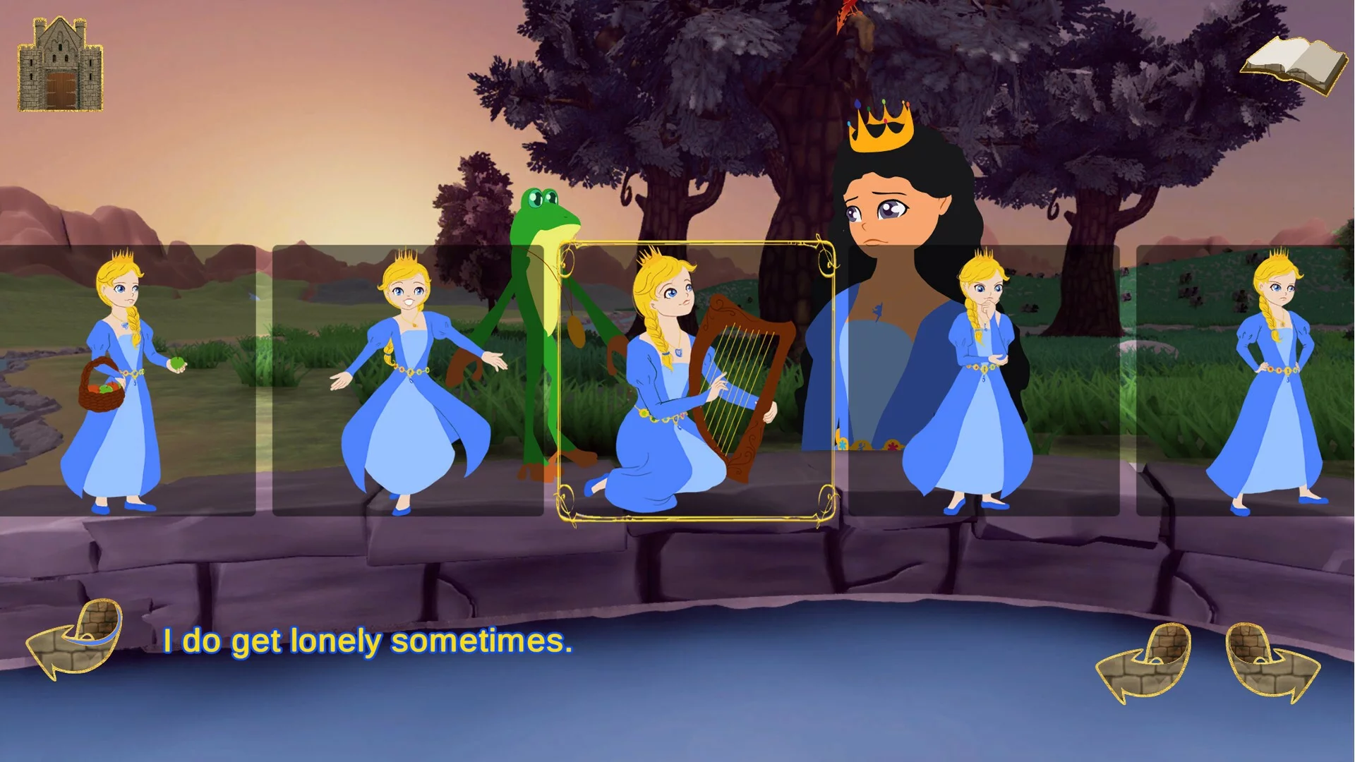 Изображение игры: Frog's Princess