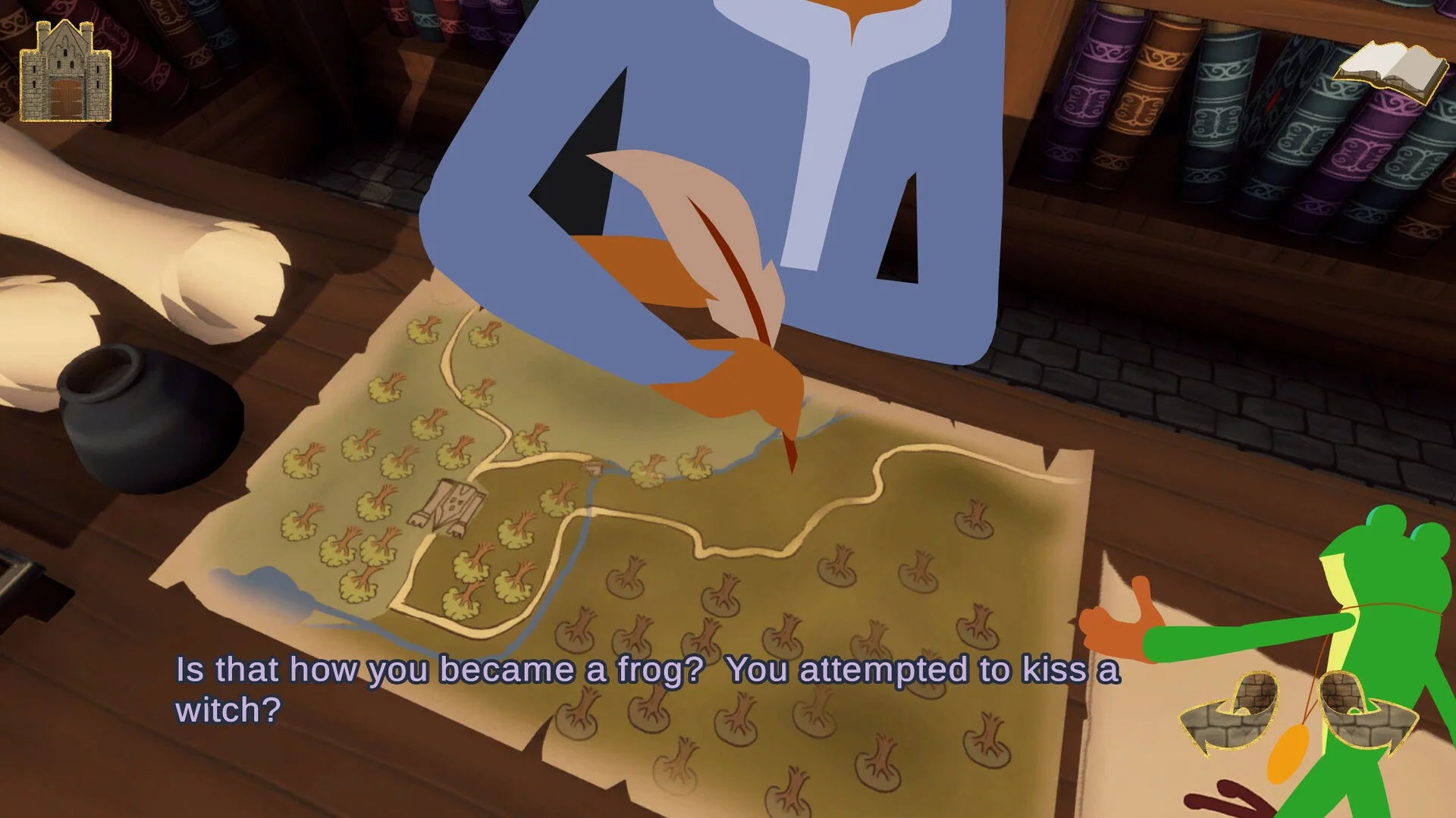 Изображение игры: Frog's Princess