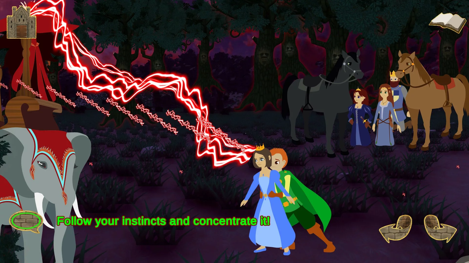 Изображение игры: Frog's Princess