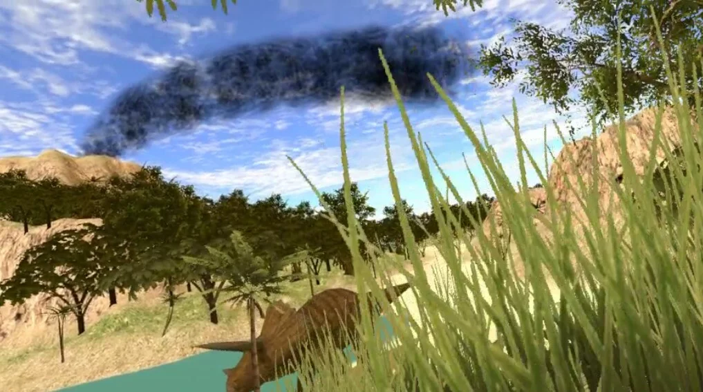 Изображение игры: VR Jurrasic Escape