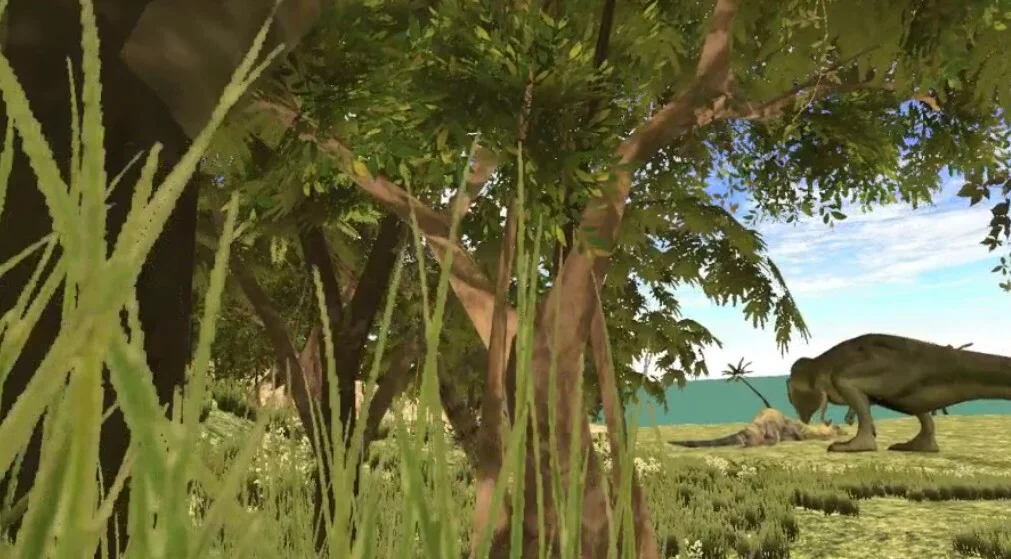 Изображение игры: VR Jurrasic Escape