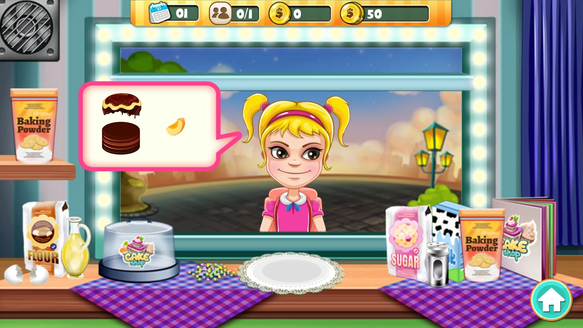 Изображение игры: Cake Shop Simulator