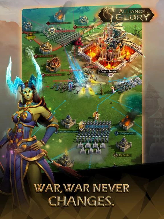 Изображение игры: Alliance of Glory
