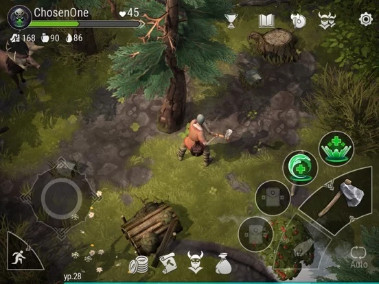 Изображение игры: Frostborn: Coop Survival