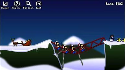 Изображение игры: Cargo Bridge Xmas
