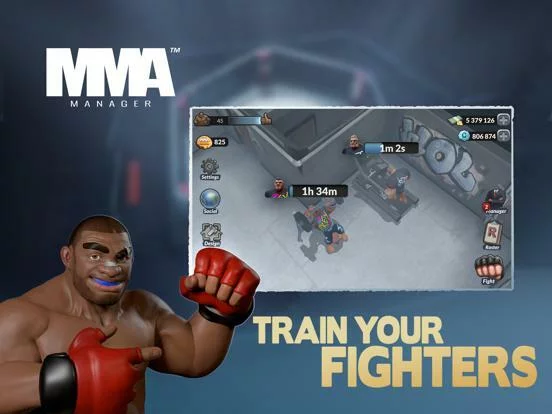 Изображение игры: MMA Manager 2020