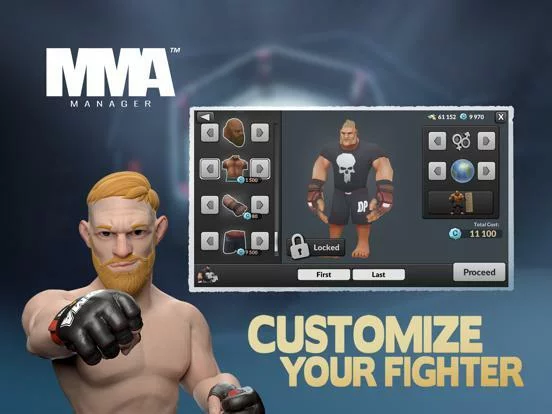 Изображение игры: MMA Manager 2020