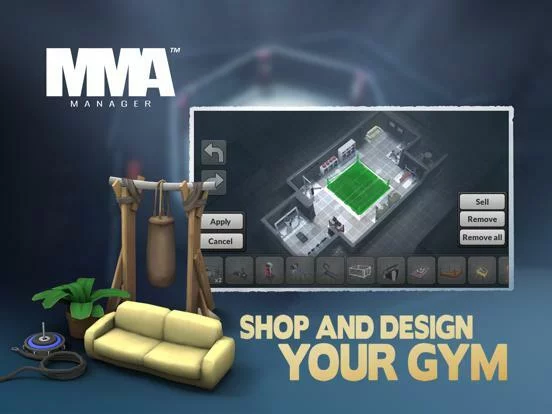 Изображение игры: MMA Manager 2020