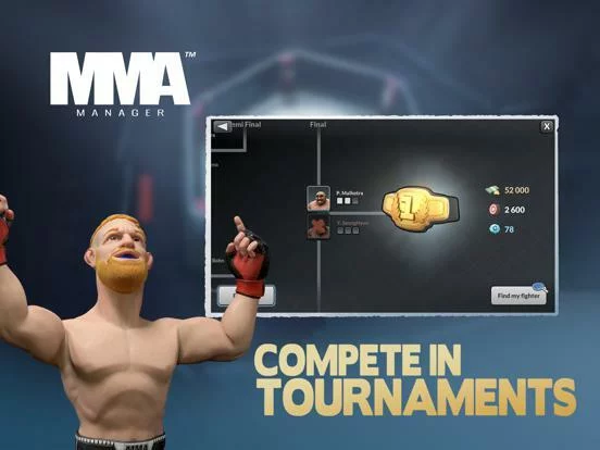 Изображение игры: MMA Manager 2020