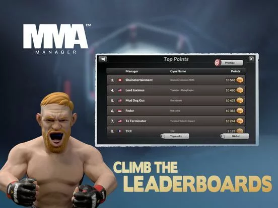 Изображение игры: MMA Manager 2020