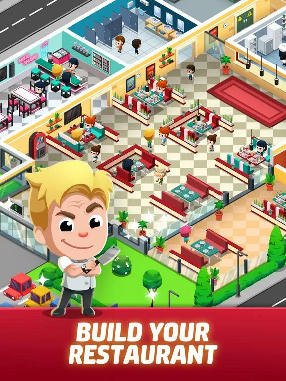 Изображение игры: Idle Restaurant Tycoon: Empire