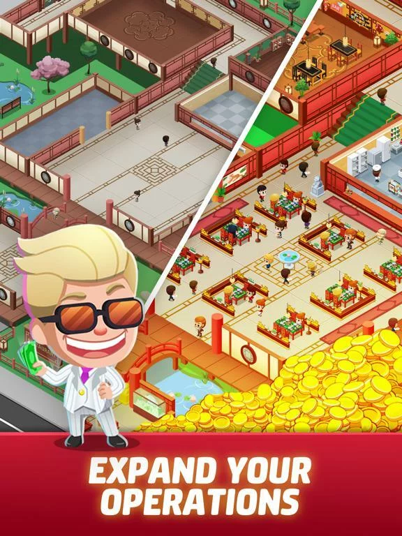 Изображение игры: Idle Restaurant Tycoon: Empire