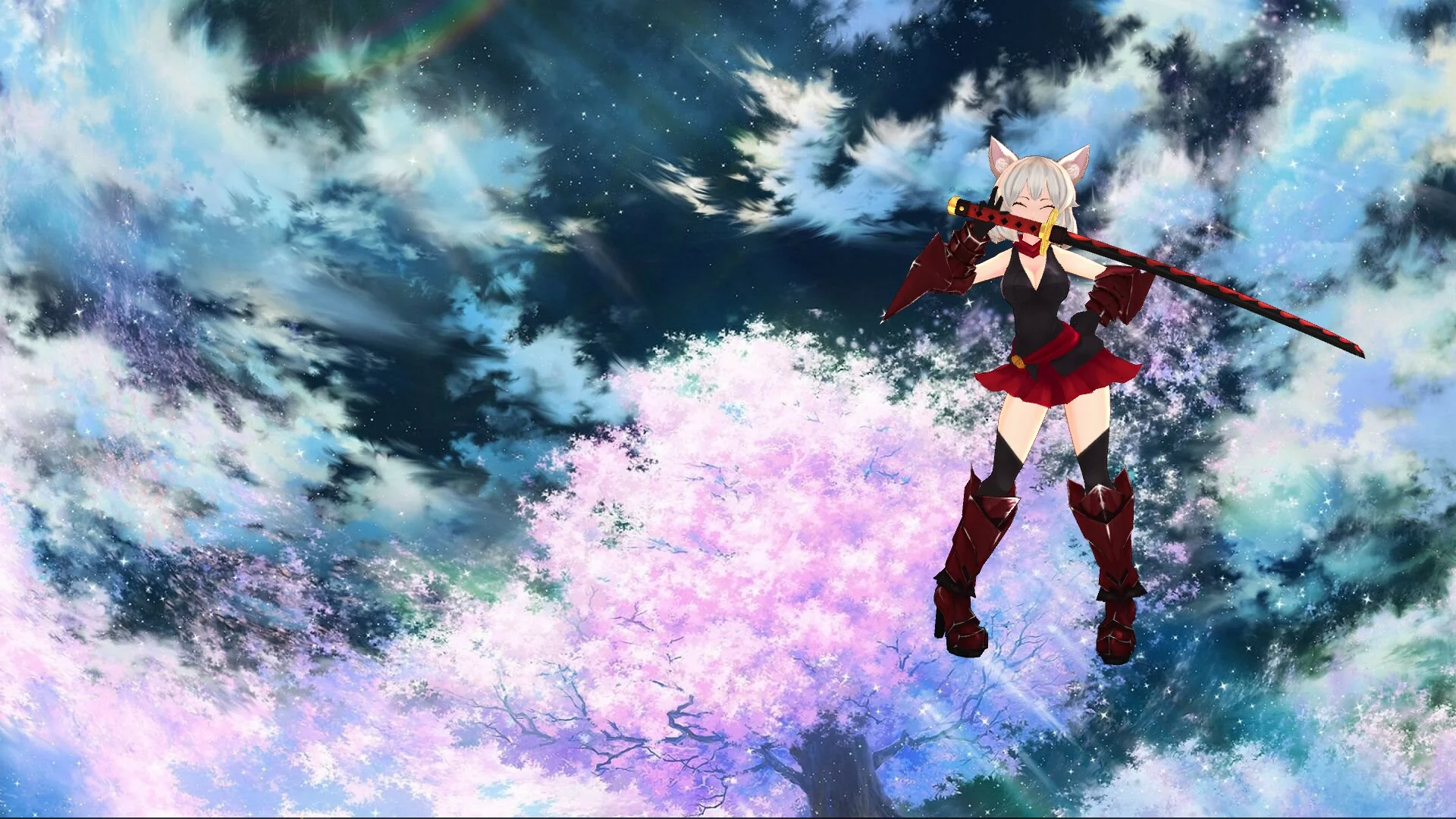Изображение игры: Anime Desktop Girls