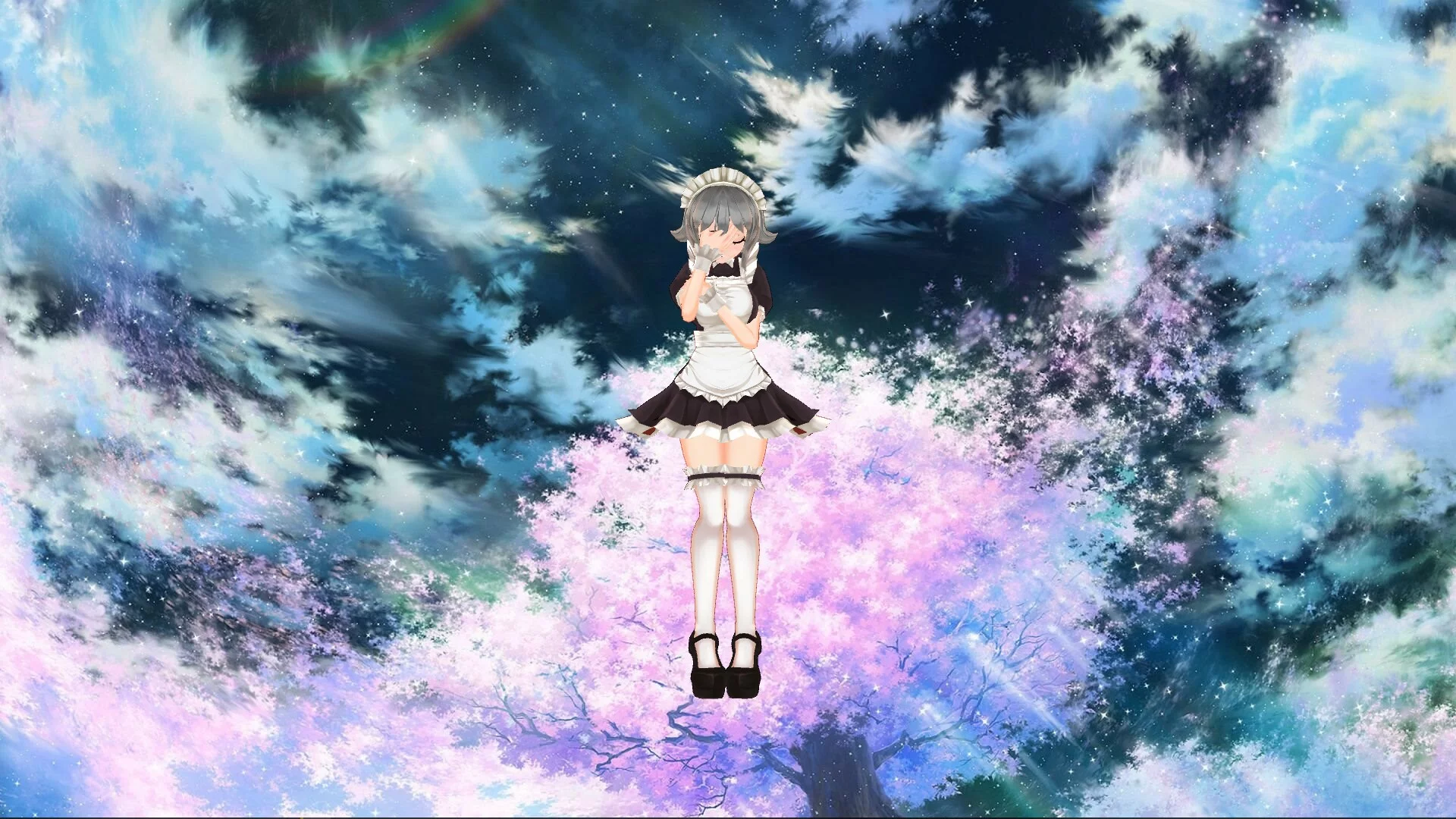 Изображение игры: Anime Desktop Girls