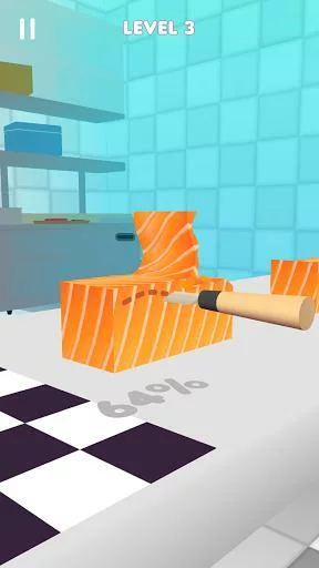 Изображение игры: Sushi Roll 3D - Cooking ASMR Game
