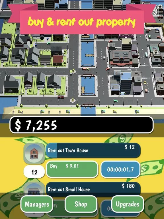 Изображение игры: Idle Rent Tycoon