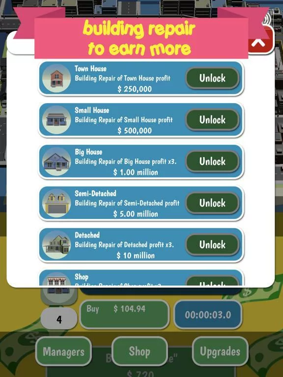Изображение игры: Idle Rent Tycoon