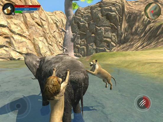 Изображение игры: Wild Lion Survival Simulator