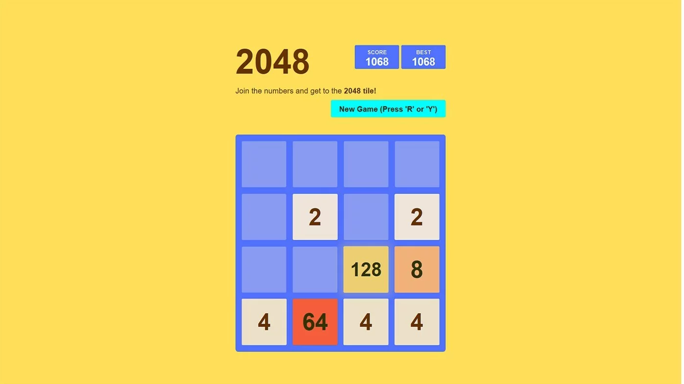 Изображение игры: 2048 Colorful