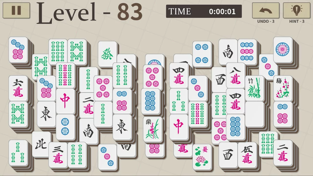 Изображение игры: Mahjong Solitaire 100