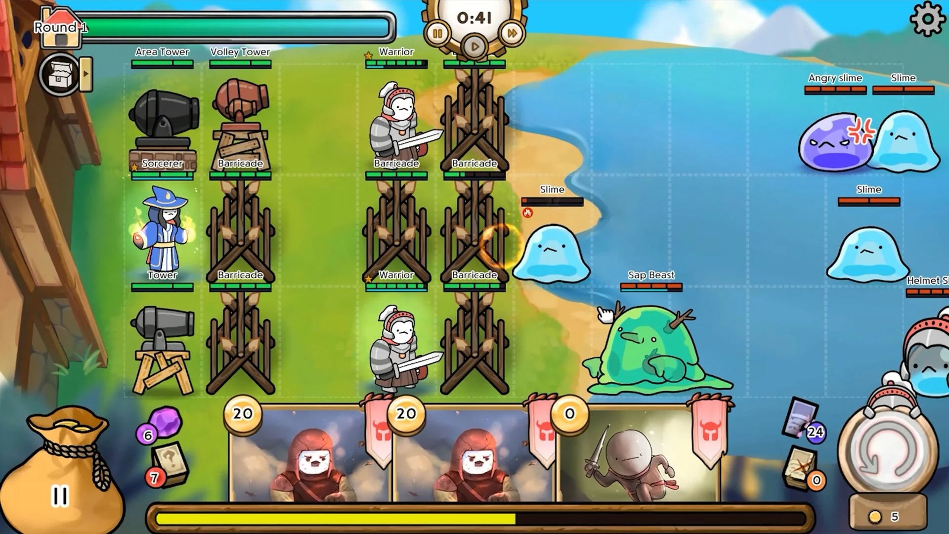 Изображение игры: 3 Minute Heroes
