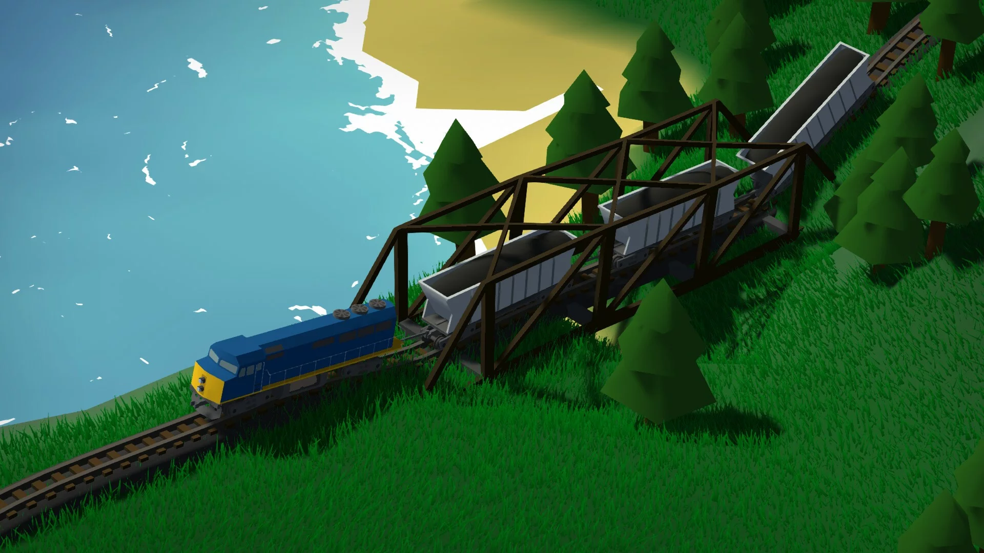 Изображение игры: Art of the Rail