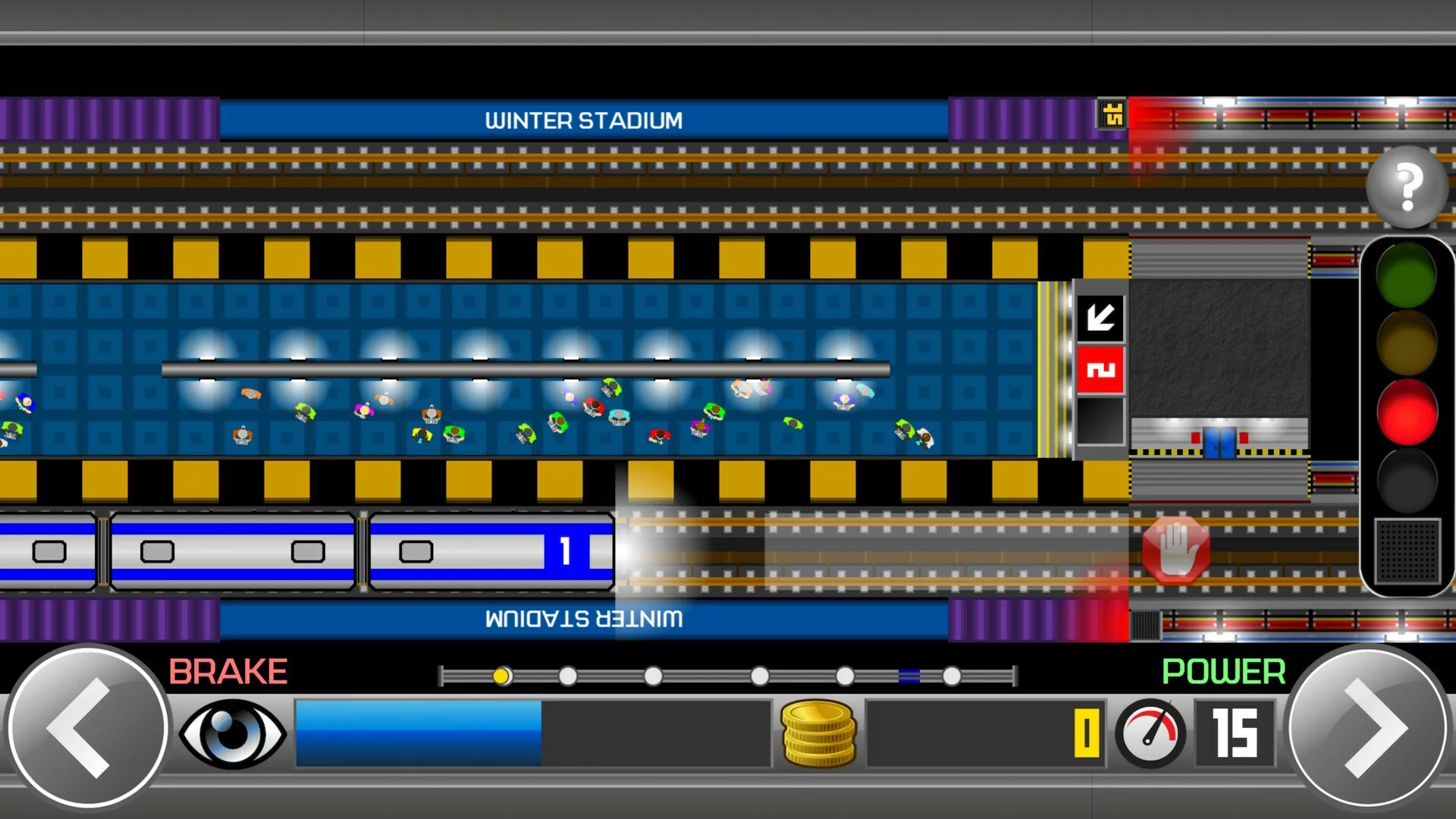 Изображение игры: Subway Train Simulator 2D