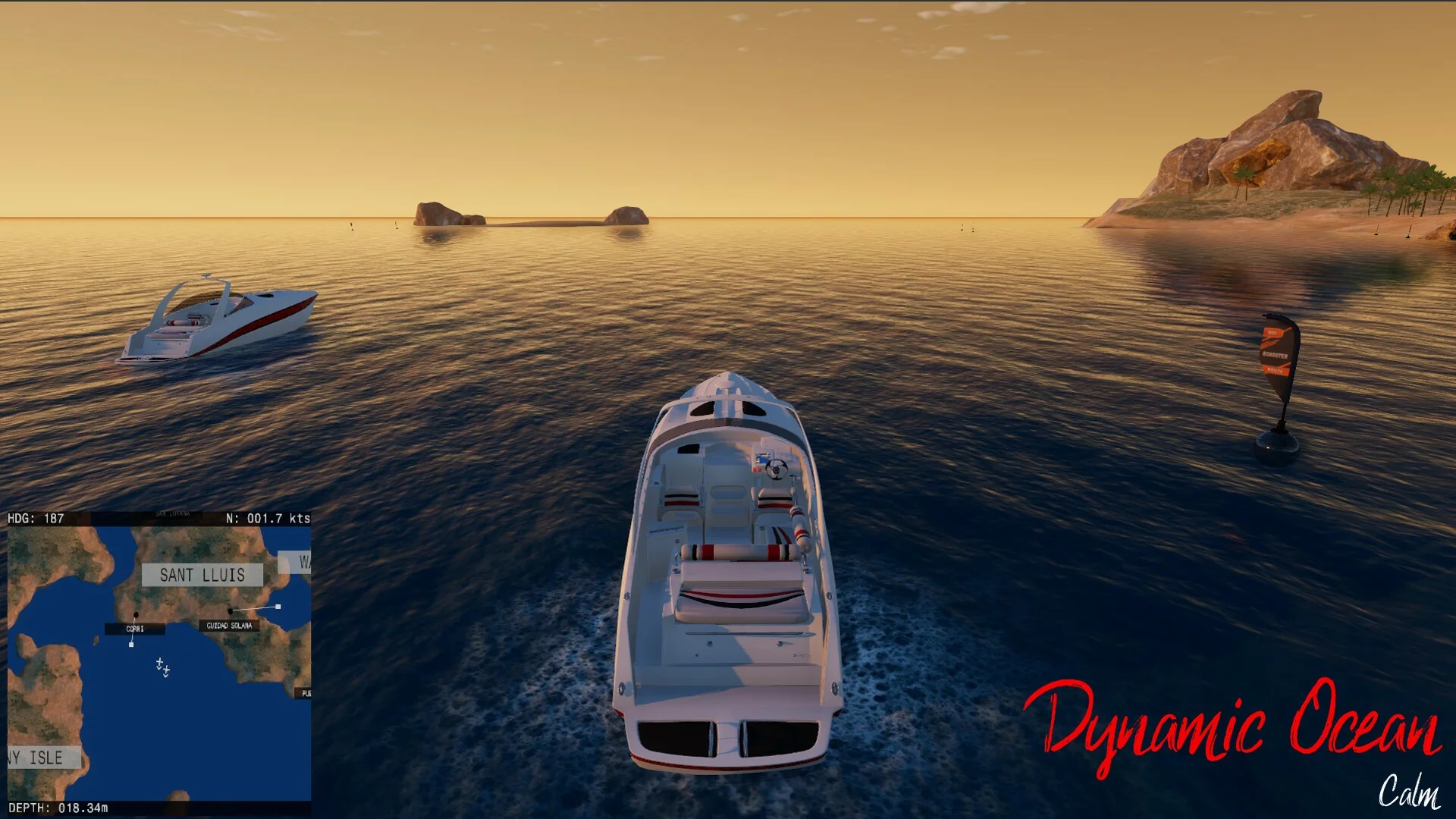 Изображение игры: Powerboat VR