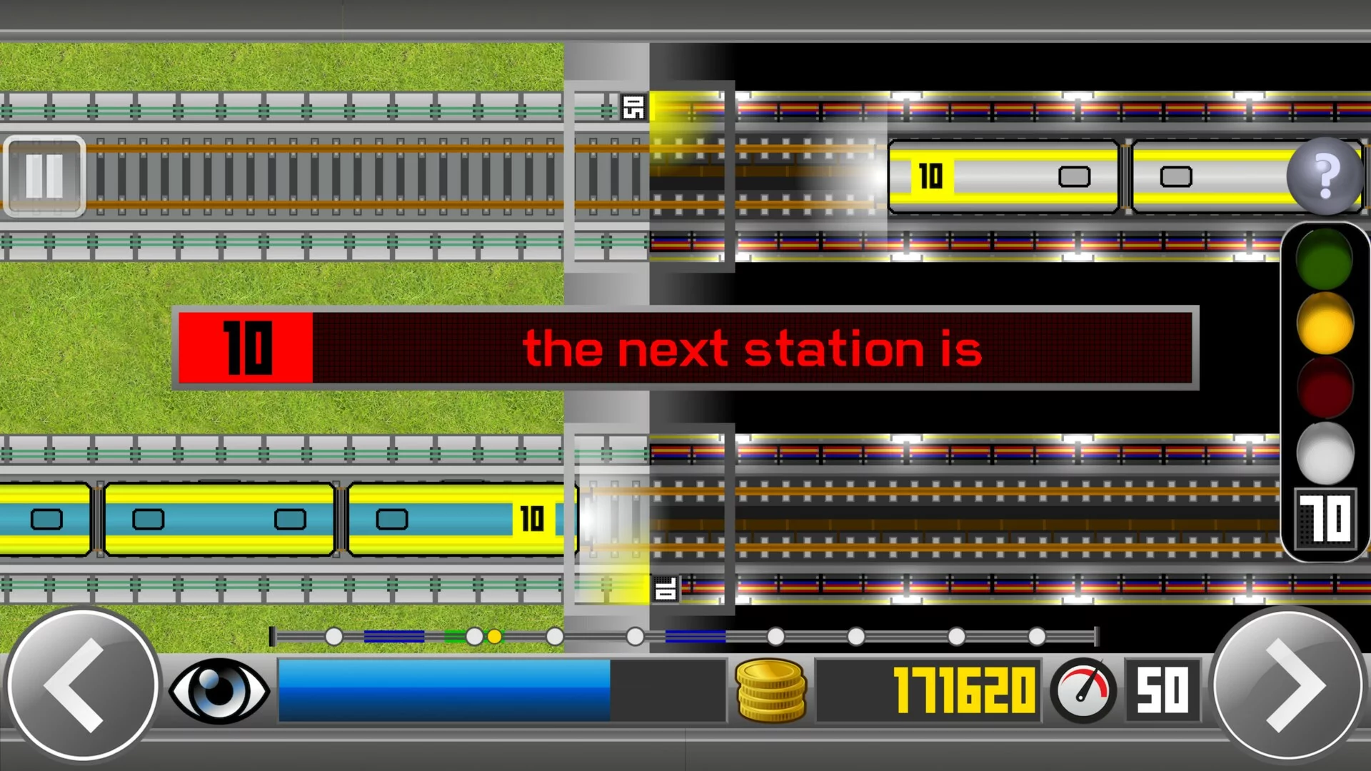 Изображение игры: Subway Train Simulator 2D