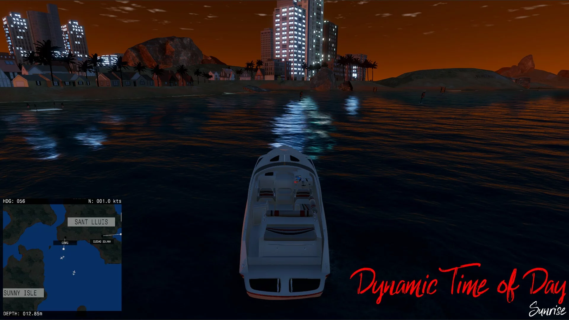 Изображение игры: Powerboat VR