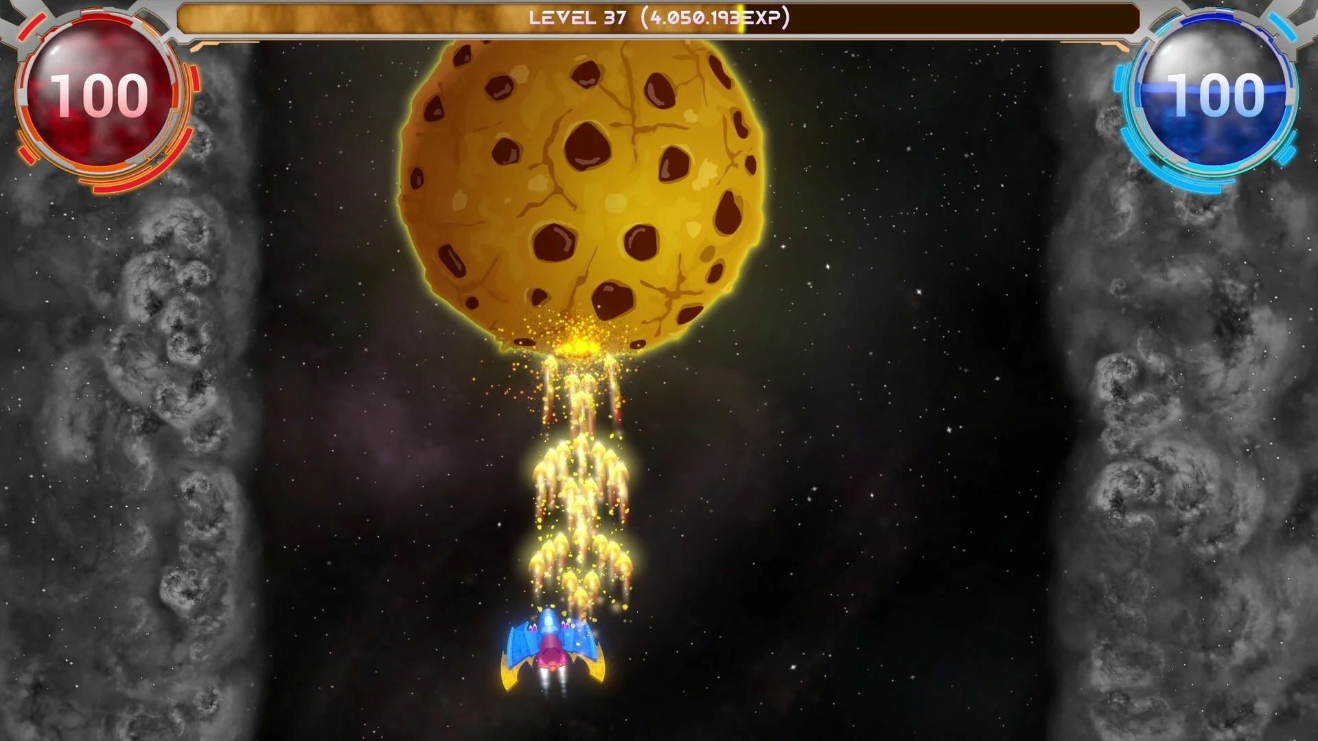Изображение игры: Cookie Invaders