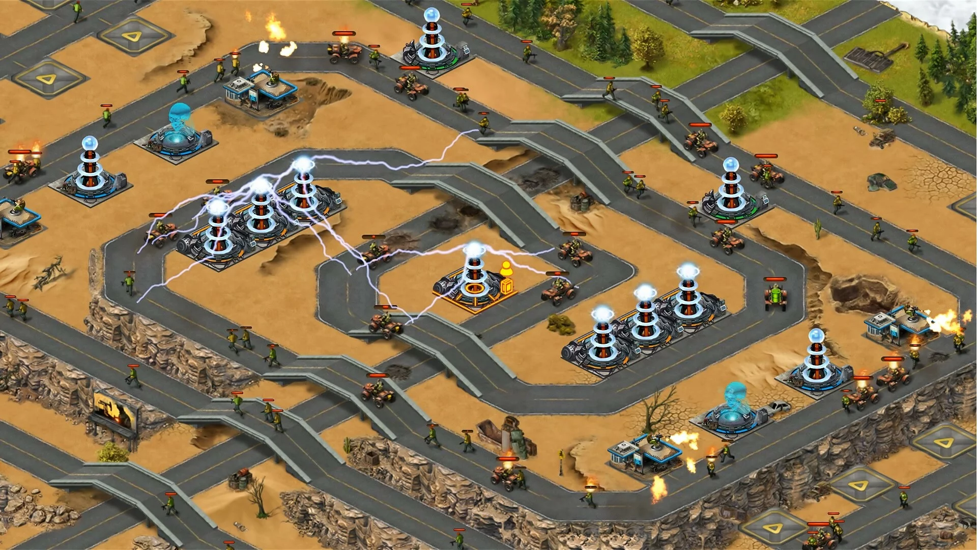 Изображение игры: AOD: Art Of Defense