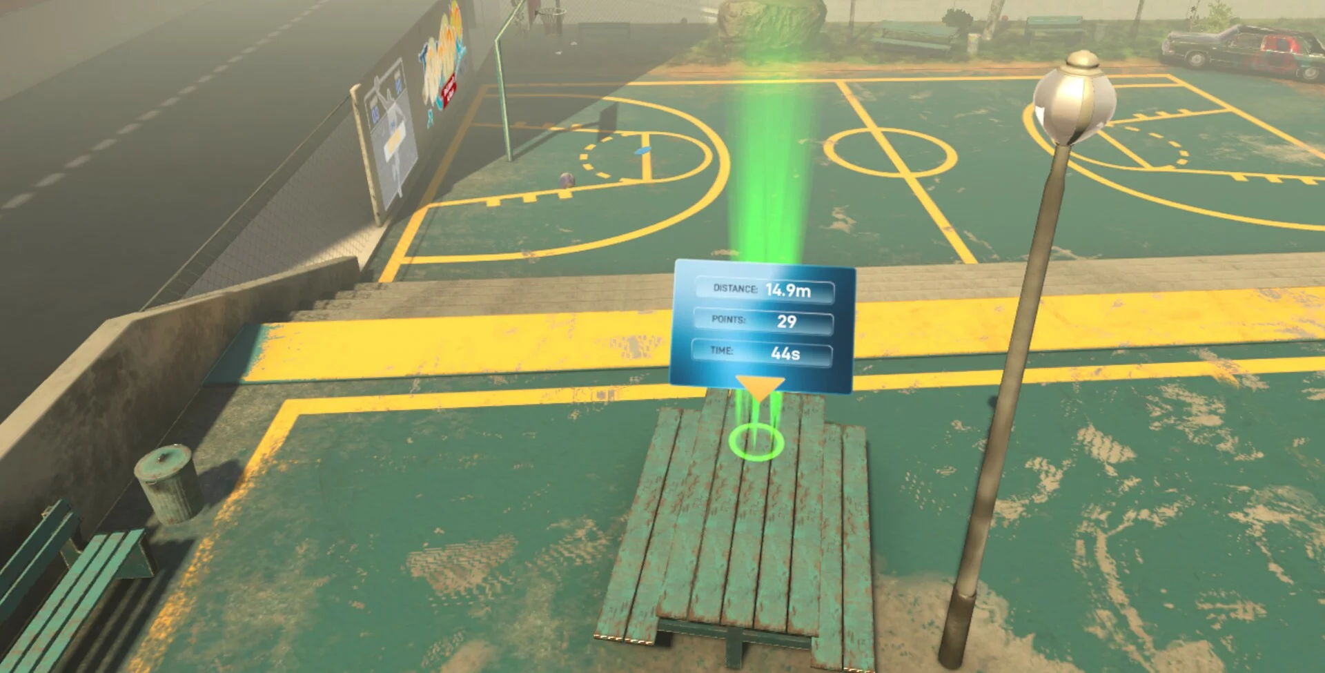 Изображение игры: Urban Basketball VR