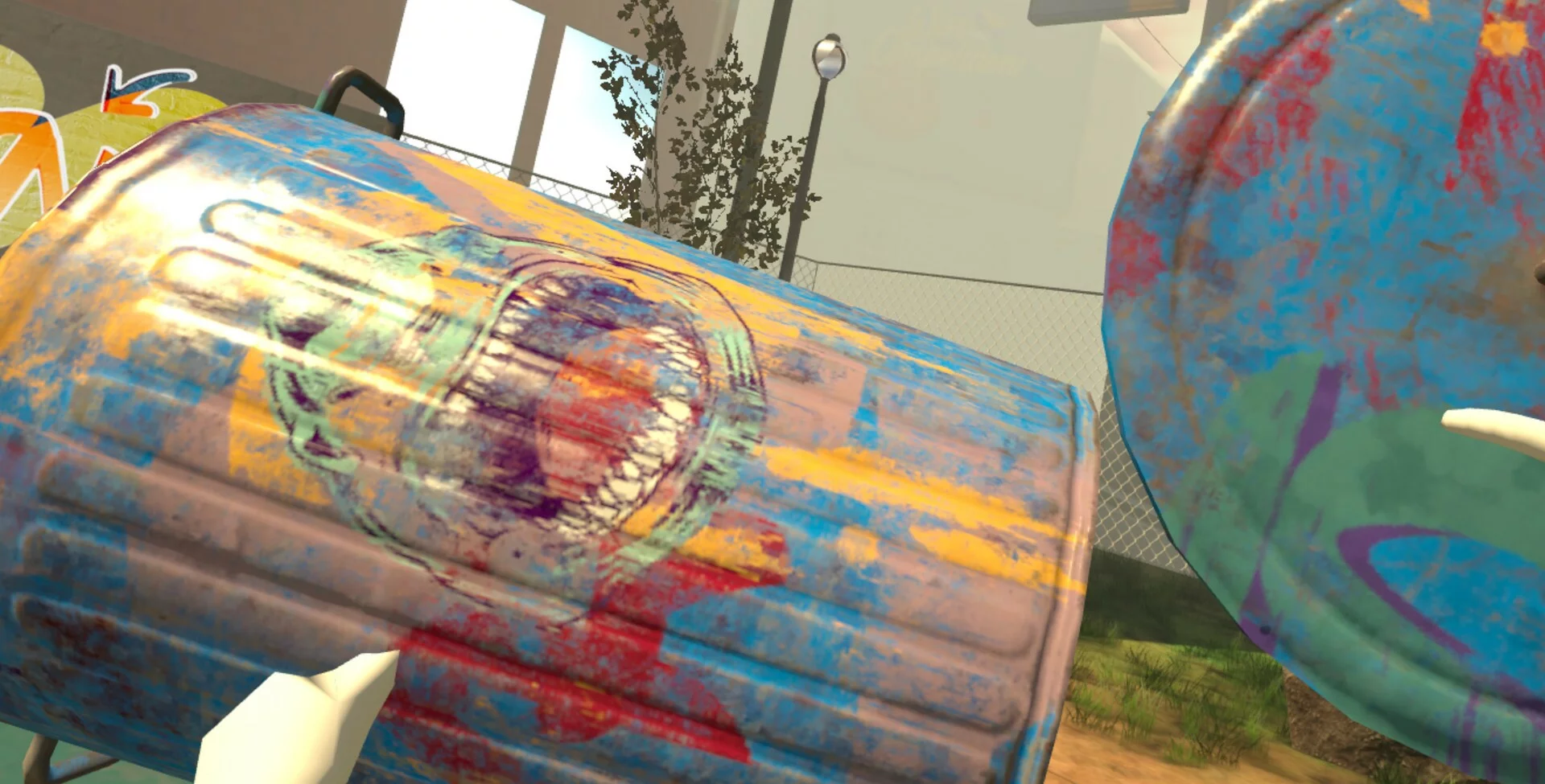 Изображение игры: Urban Basketball VR