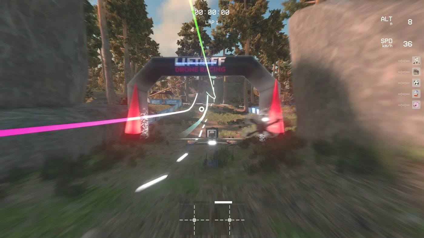 Изображение игры: Liftoff: Drone Racing