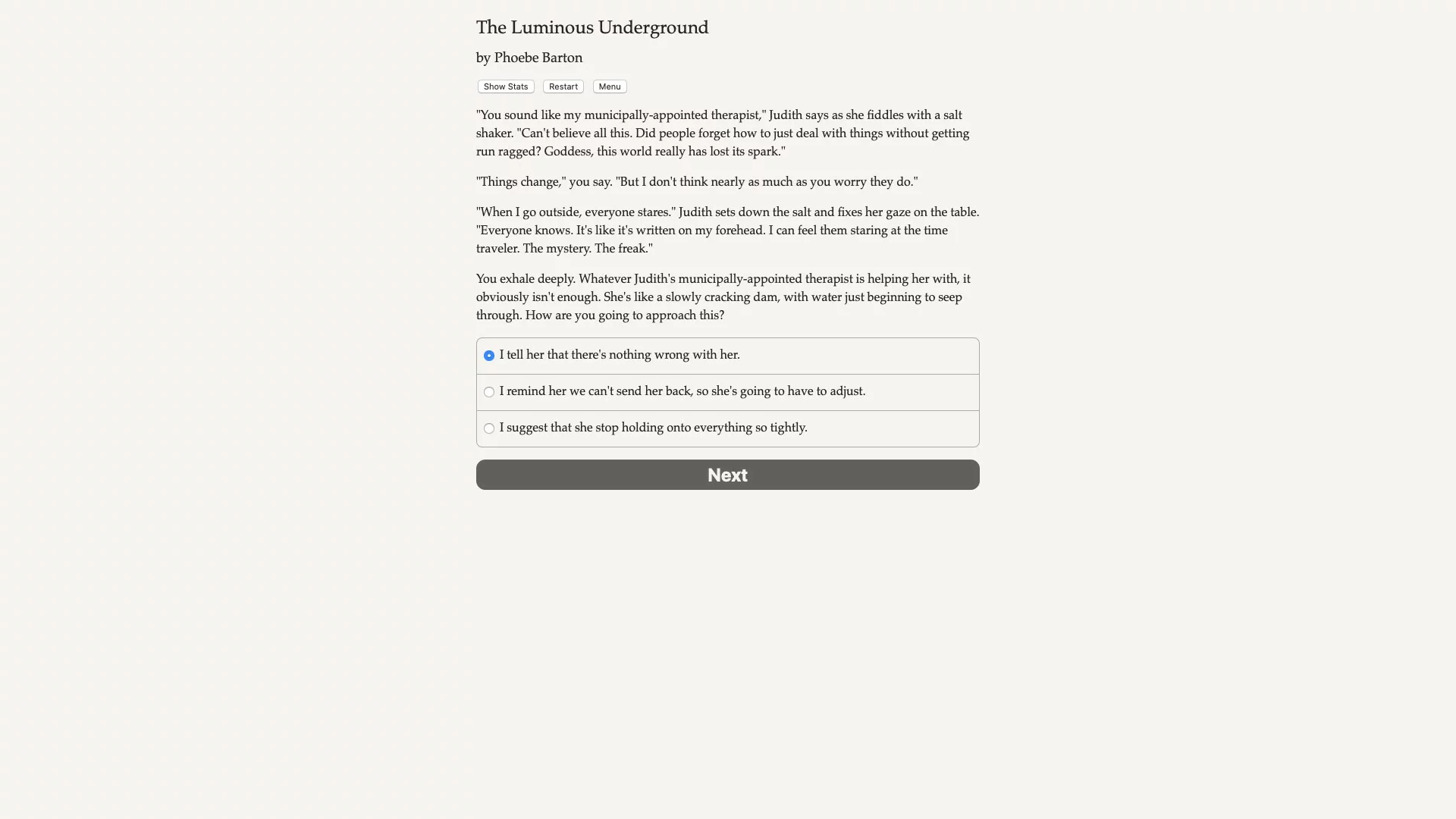 Изображение игры: The Luminous Underground