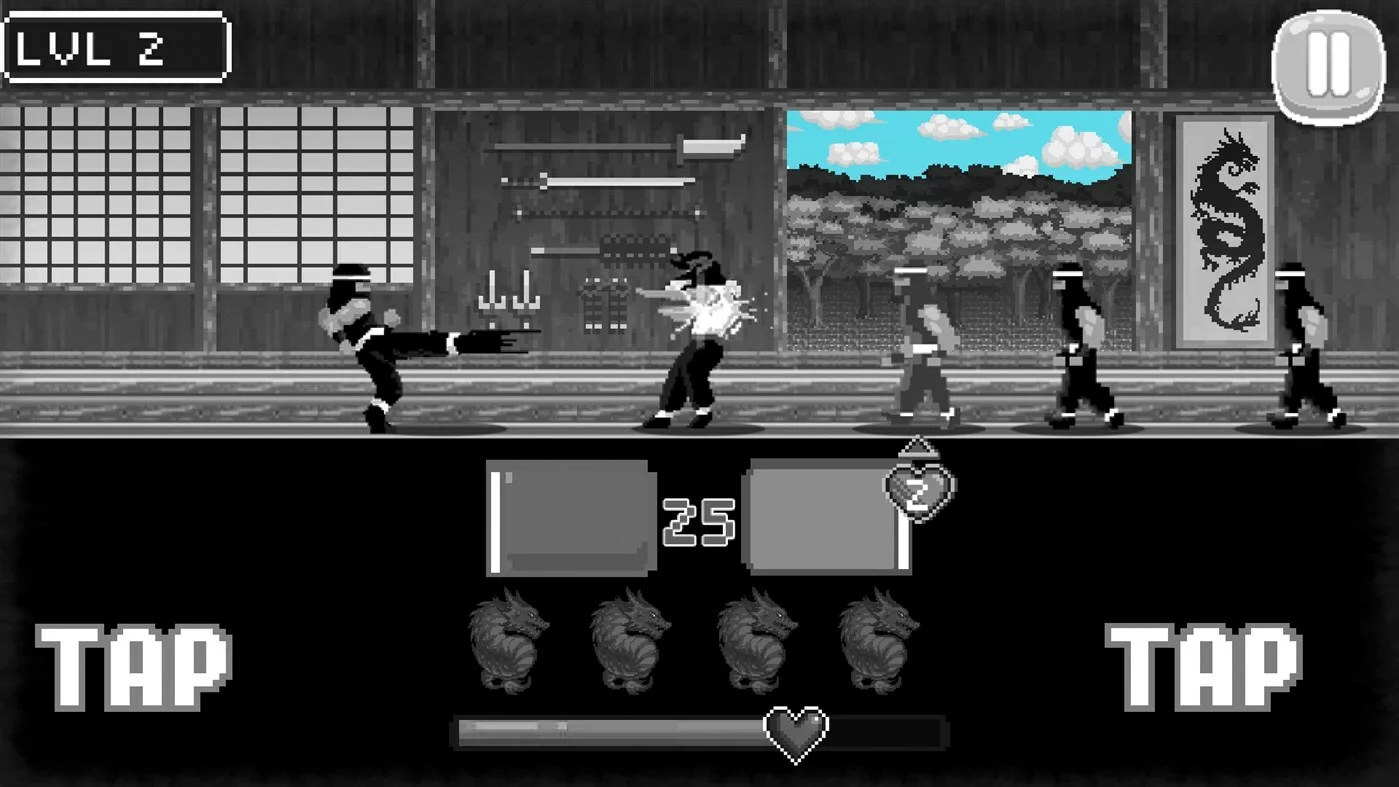 Изображение игры: Kung Fu Arcade