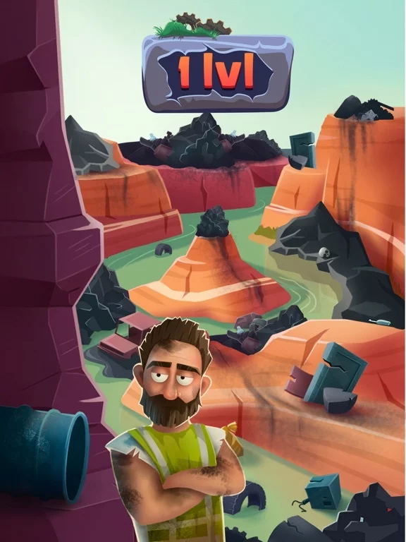 Изображение игры: Trash Tycoon: idle clicker