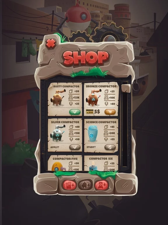 Изображение игры: Trash Tycoon: idle clicker