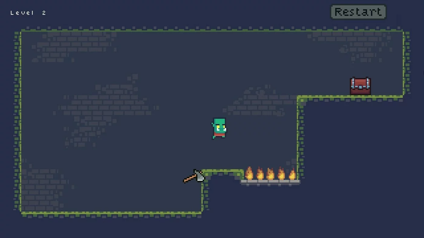 Изображение игры: Axeman Action