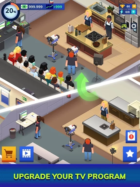 Изображение игры: TV Empire Tycoon - Idle Game
