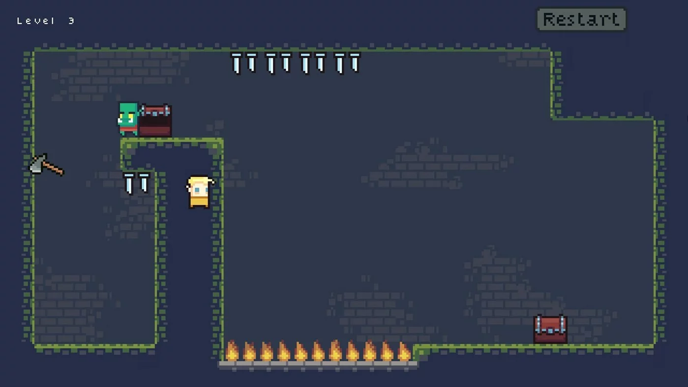 Изображение игры: Axeman Action