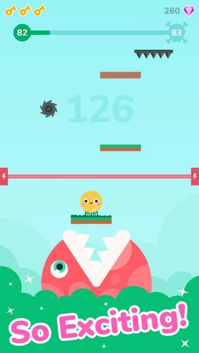 Изображение игры: Naughty Ball - Happy Jump