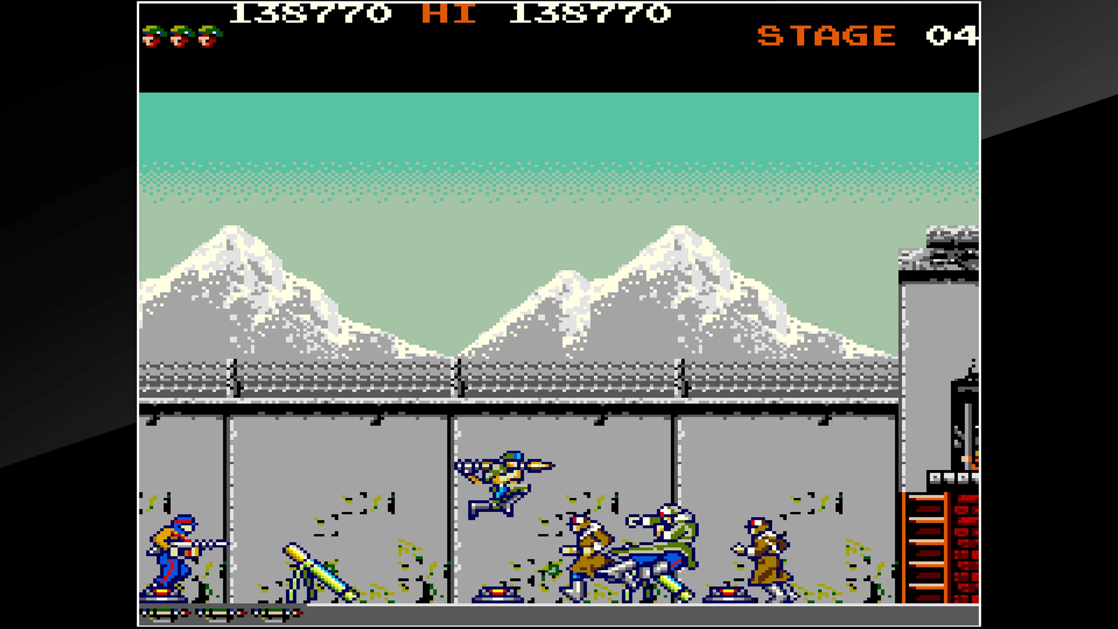 Изображение игры: Arcade Archives Rush'n Attack