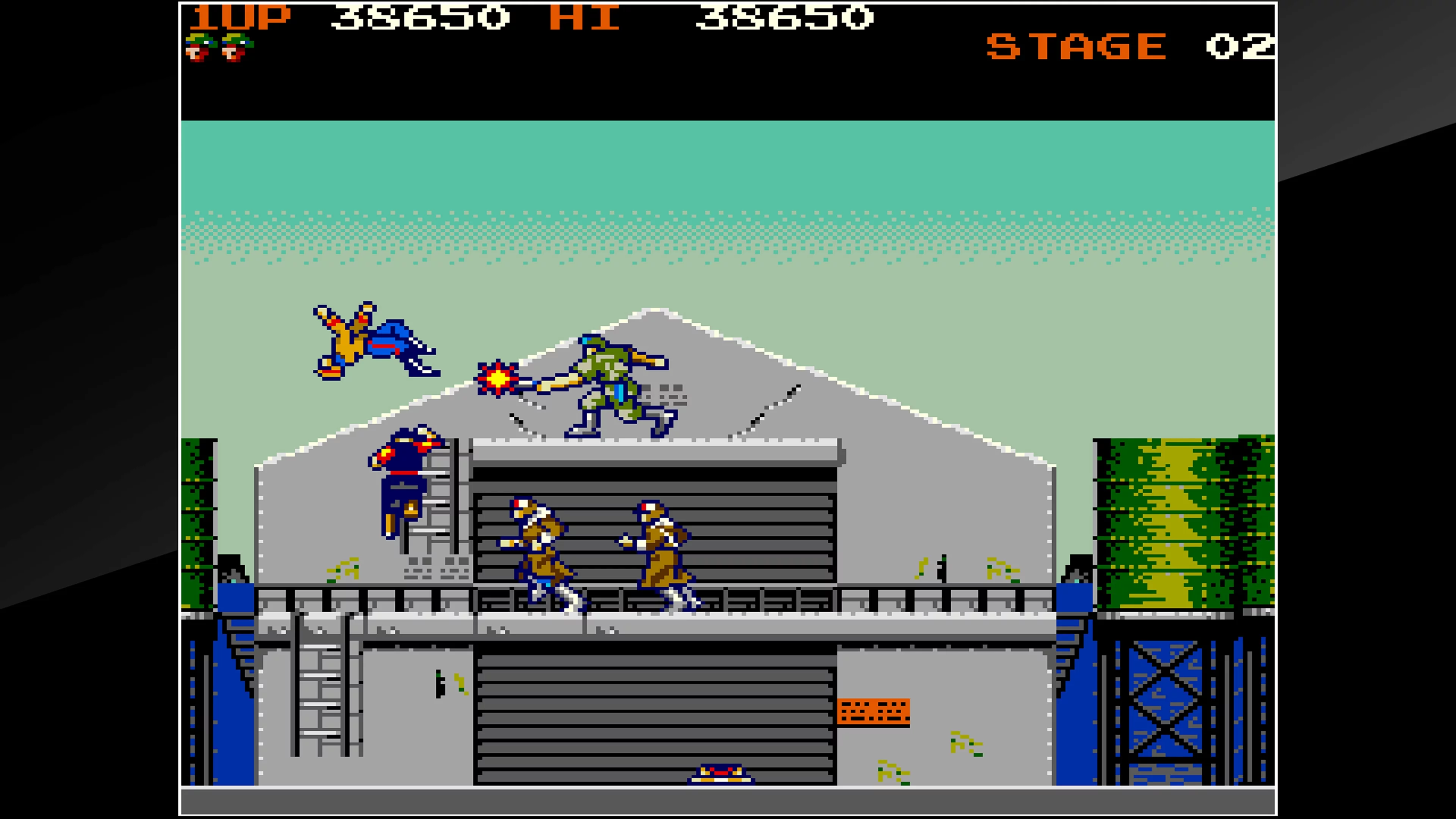 Изображение игры: Arcade Archives Rush'n Attack