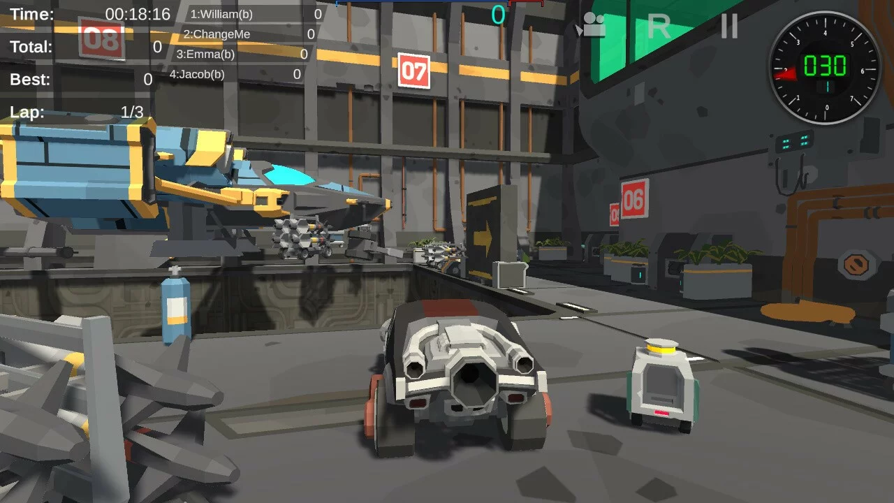Изображение игры: Drift Long Racing
