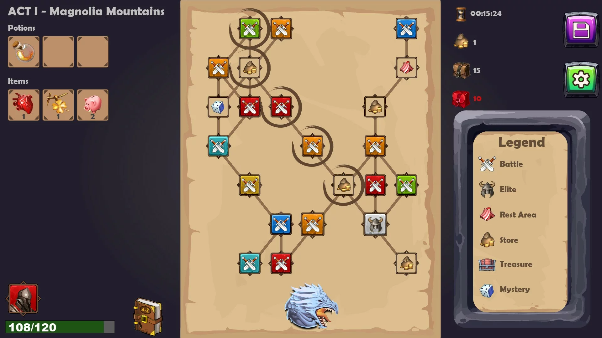 Изображение игры: Tetrogue Dragons