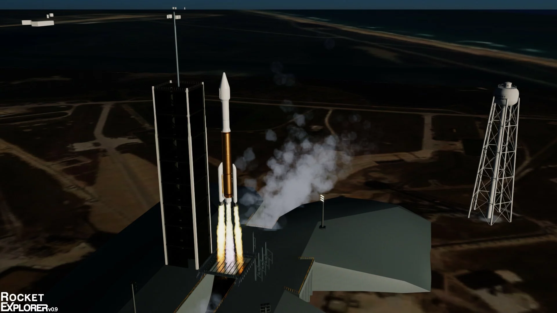 Изображение игры: Rocket Explorer