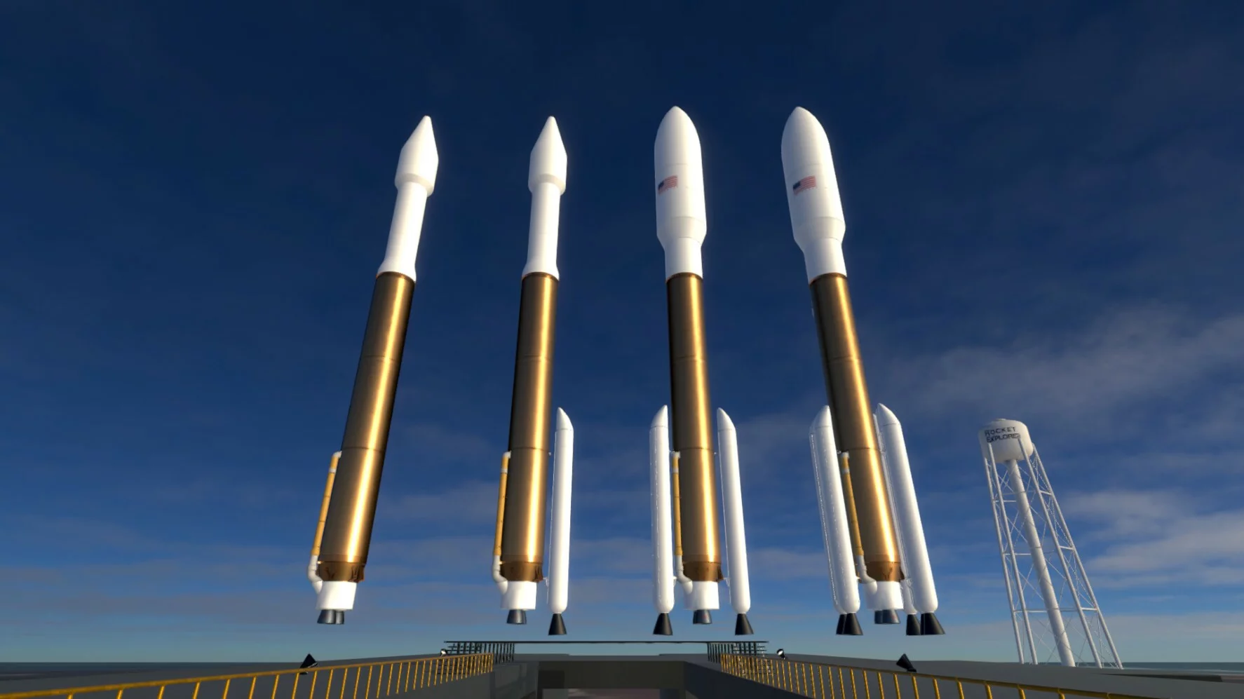 Изображение игры: Rocket Explorer