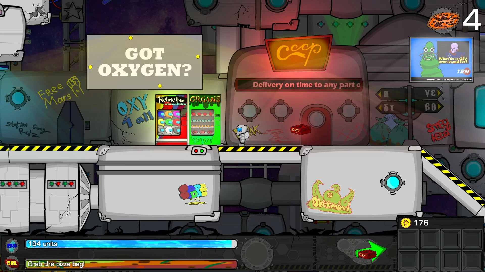 Изображение игры: Costa's Classic Cosmic Pizzas